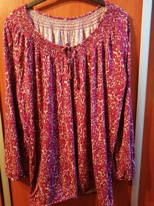 ŁADNA duża Bluzka ala hiszpanka Jackie 52 stan idealny