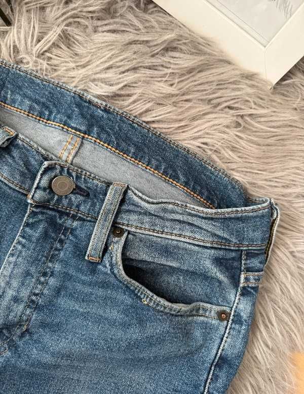 Jeansy denim Levis 501 slim fit Basic denim skinny Y2K vintage W29 L32