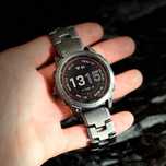 Garmin Fenix 7 Solar Sapphire – tytan + pasek silikonowy, stan bdb