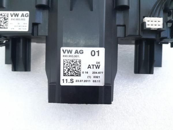 Conjunto / manetes de luzes e limpa vidros AUDI A1 (8X1, 8XK)