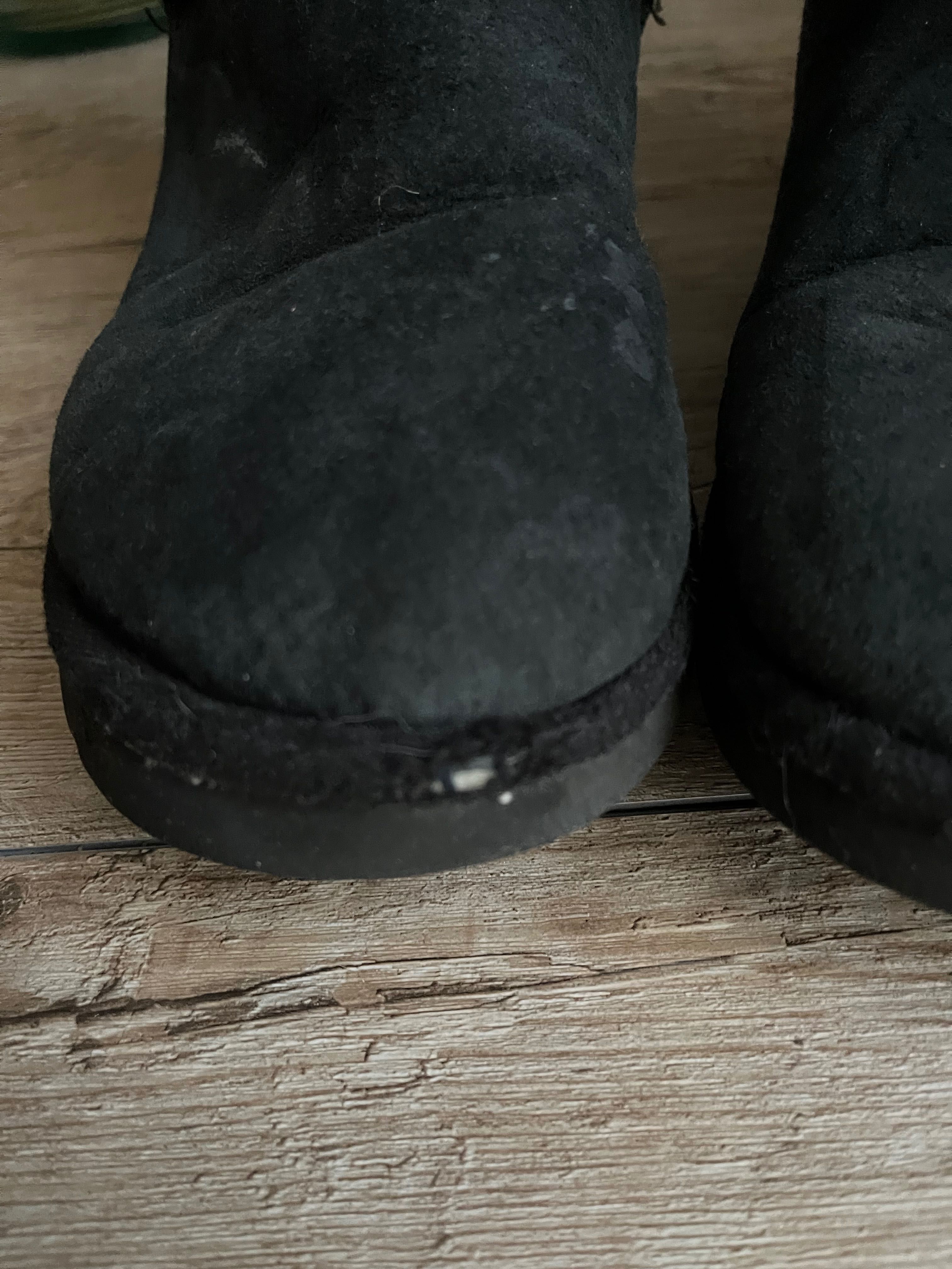 Ugg Czarne buty zamszowe Zimowe r. 40