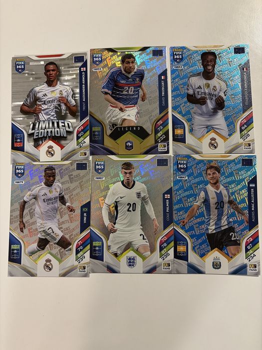 Karty piłkarskie panini adrenalyn 2026. Sprzedaż / wymiana.