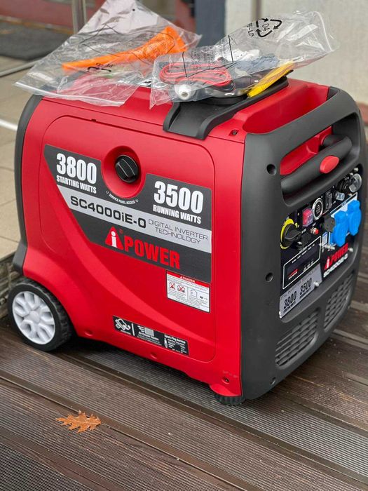 ДЛЯ ДОМУ! Інверторний генератор 3.8 кВт SC4000i AiPower. Дуже розумний