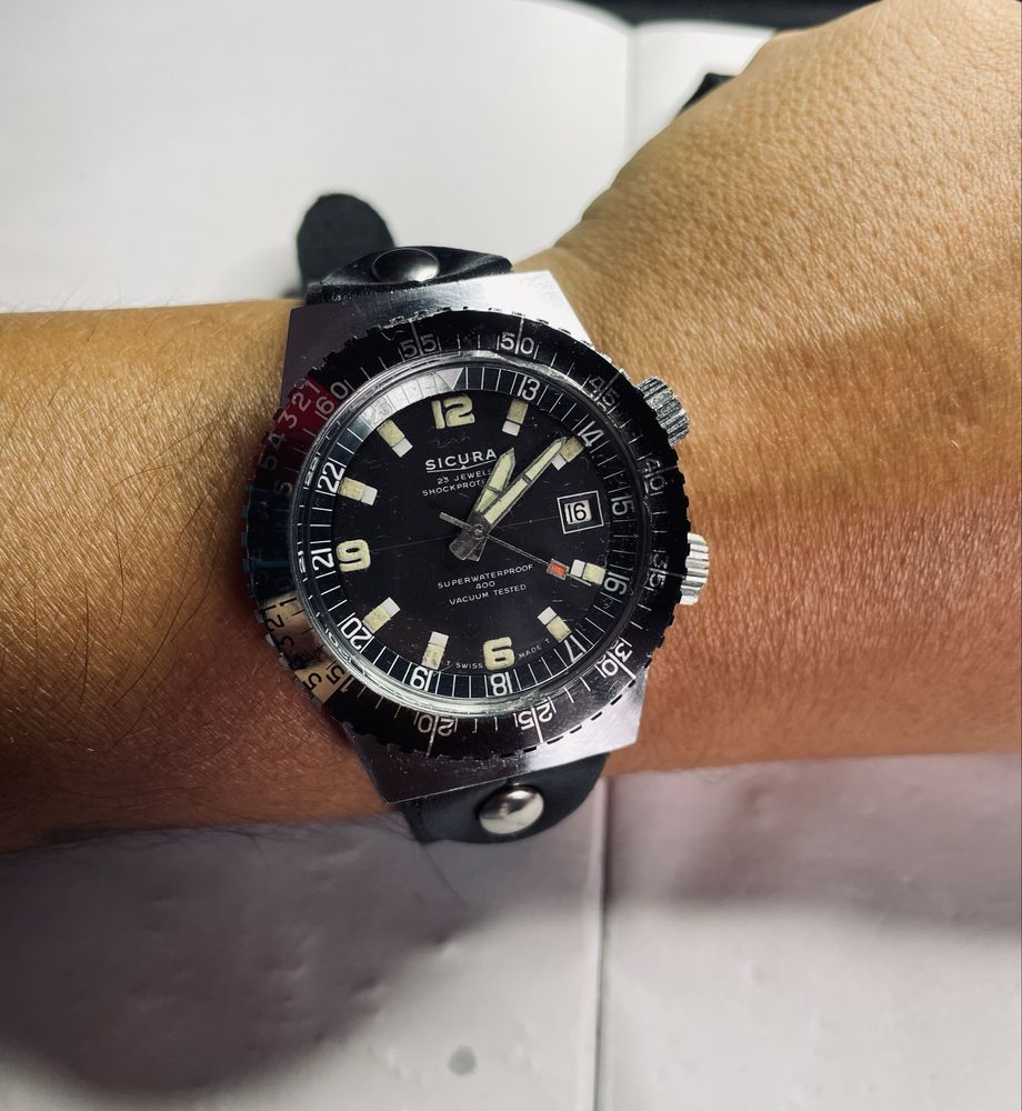 Relogio sicura diver