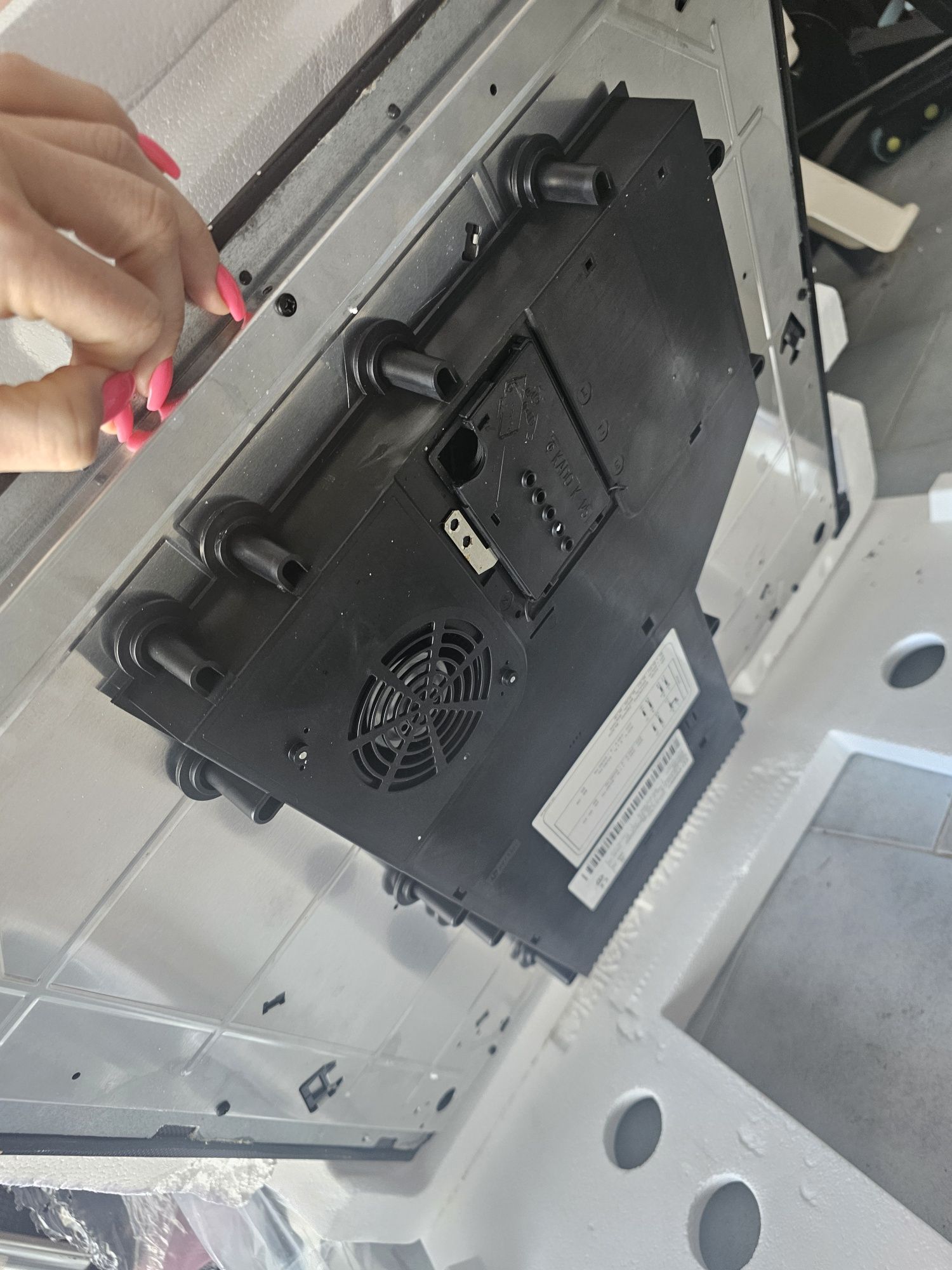 Placa indesit indução