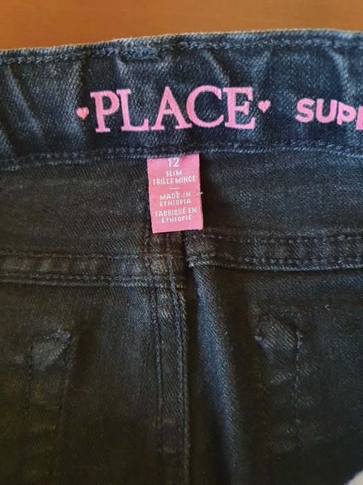 Черные джинсы Childrens Place Чилдрен плейс размер 12 лет