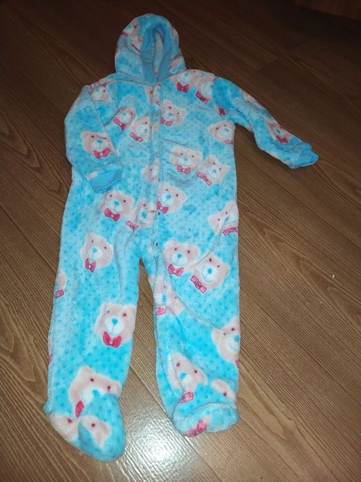 Теплый махровый костюм,флисовый ,махровый бодик.