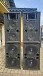 Nagłośnienie, kolumny 2x1500W RMS, głośniki 18 Sound neodym. B&C, OHM.