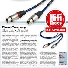 CHORD Shawline 2XLR to 2XLR 1m/Epic XLR/Clearway XLR