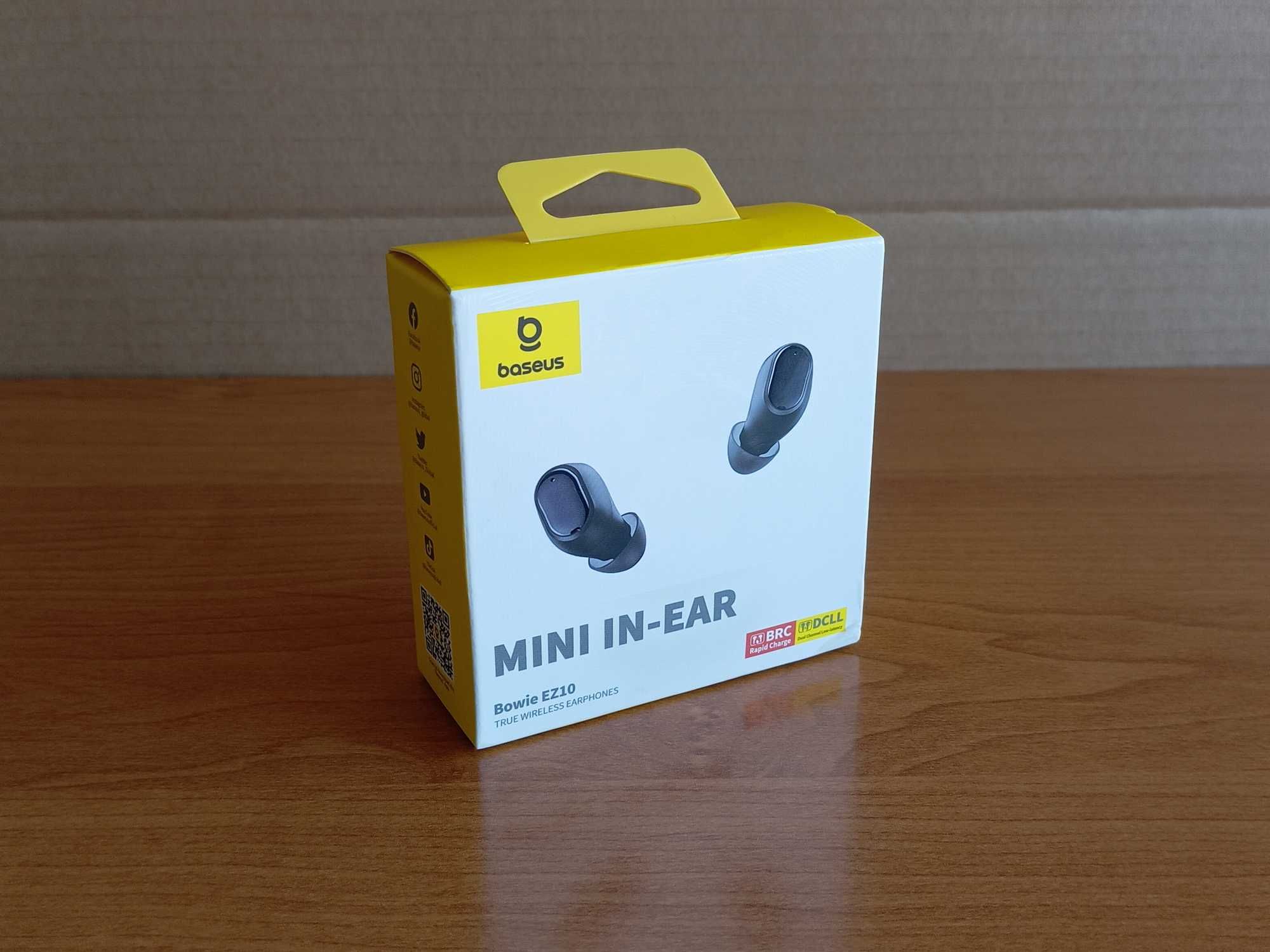 [NOWY] Słuchawki Bezprzewodowe Bluetooth Baseus Bowie EZ10 [Czarny]