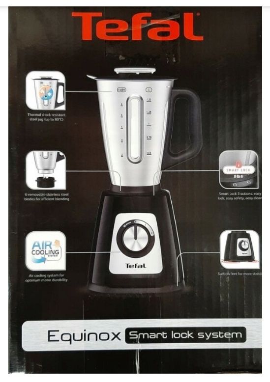 Blender kielichowy TEFAL Equinox Smart lock system