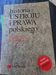 Książka Historia Ustroju i Prawa polskiego
