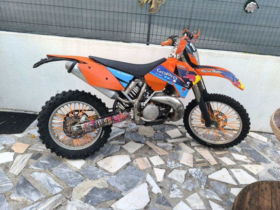 KTM 250 EXC 2T 2004 matrículada