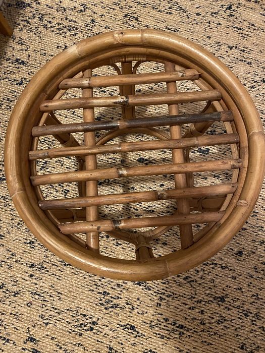 Podstawka pod kwiat wiklinowa