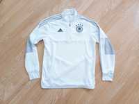 Bluza Adidas L piłkarska biała sportowa męska