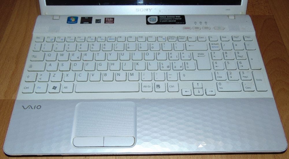 Ноутбук Sony PCG-71C11M (vpcel2se1) нерабочий, подетально (разборка)