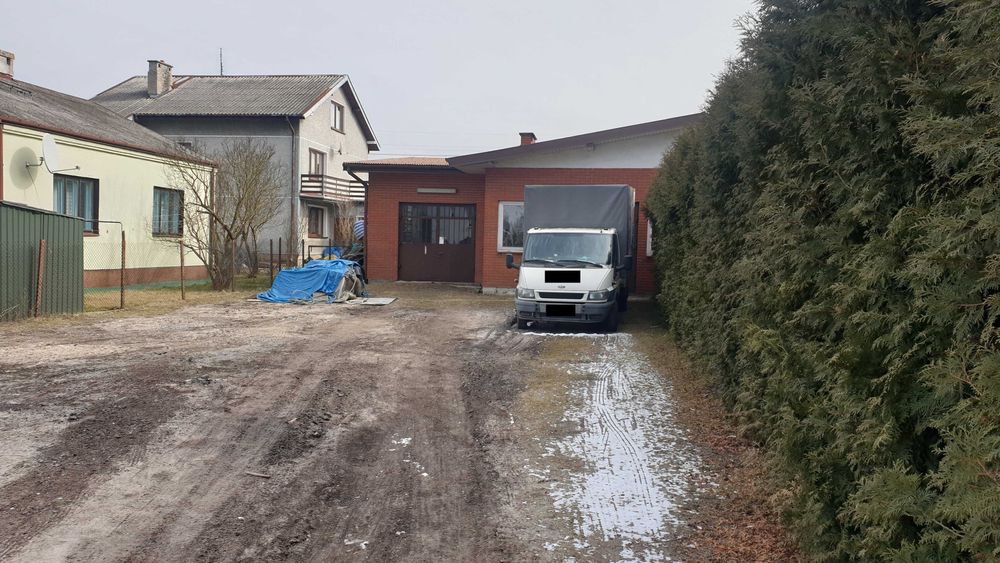 Wynajmę działkę z garażem / warsztatem – Siedlce, osiedle Warszawska