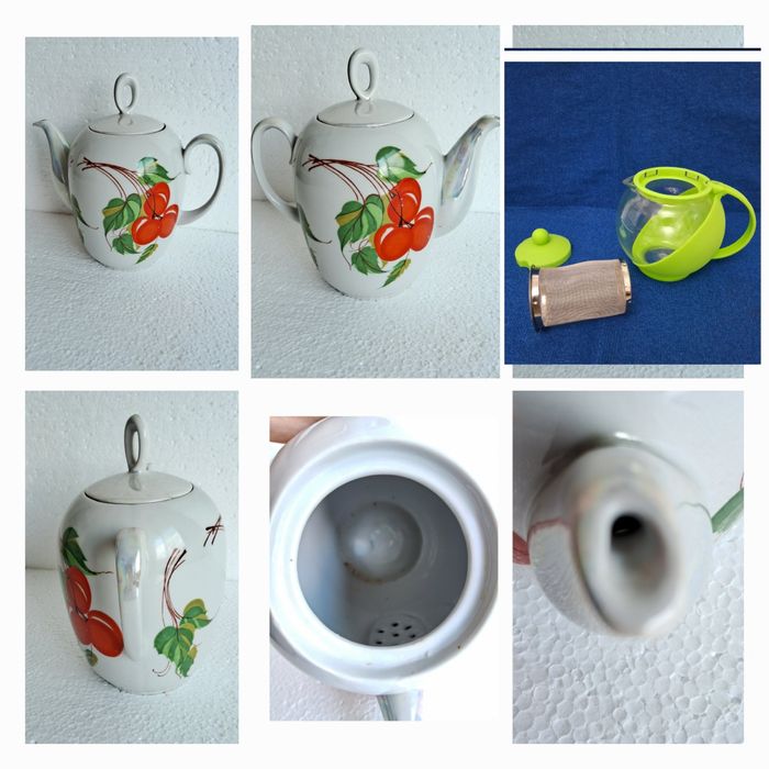 Чайник  заварник  фарфоровый  Барановка Полонное Тернополь