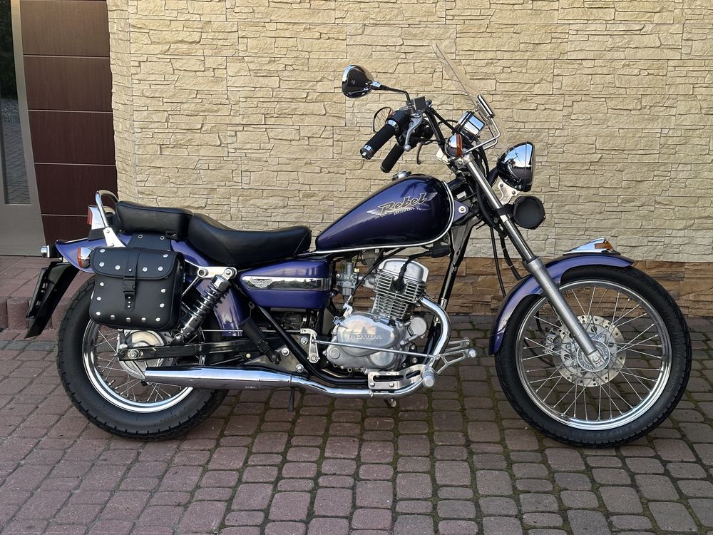 Honda CA Rebel 125, 1997r. Kat.A1,B RATY / TRANSPORT