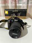 Продаю фотоапарат Nikon D3200 з об’єктивом 18-105mm