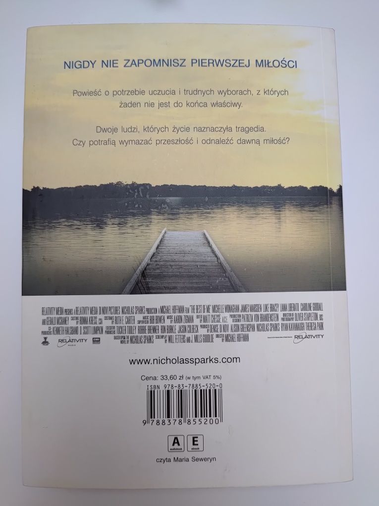 Dla Ciebie wszystko- Nicholas Sparks