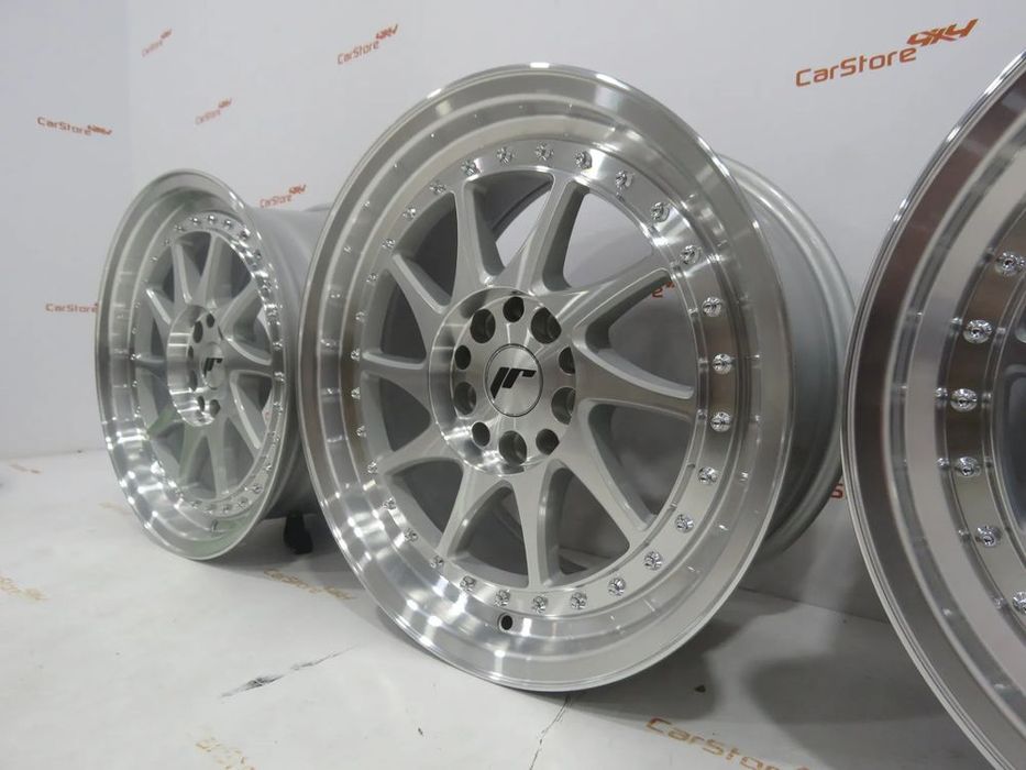 Jantes Japan Racing JR26 17 8 et 25 + 9 et25 5x114.3 5x120 Machined Si