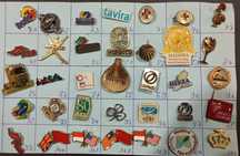 Vários pins fantásticos