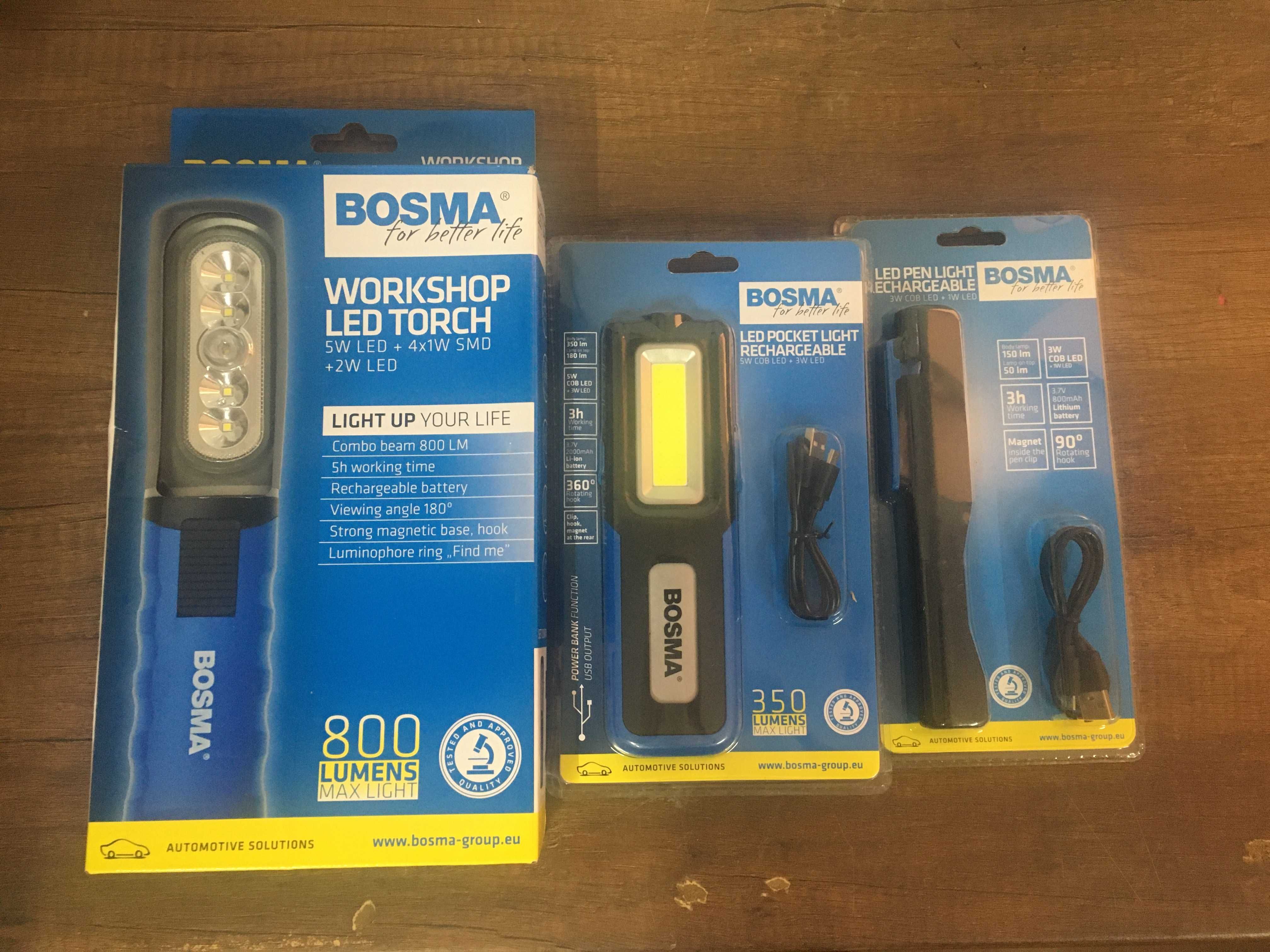 Ліхтарі Bosma Workshop LED Torch