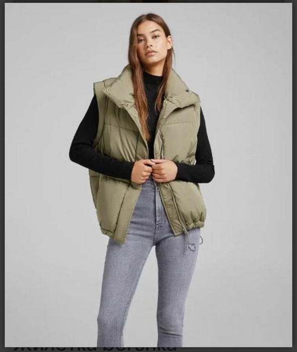 жилетка Bershka хакі