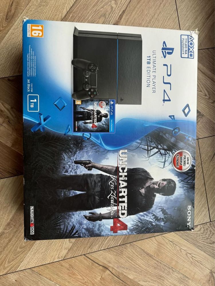 Konsola PS4 1 TB.Stan bardzo dobry