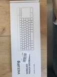 Czarna klawiatura bezprzewodowa TOUCHPAD SLIM USB