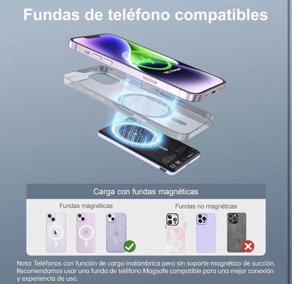 Mag-Safe Powerbank: 5000mAh NOHON