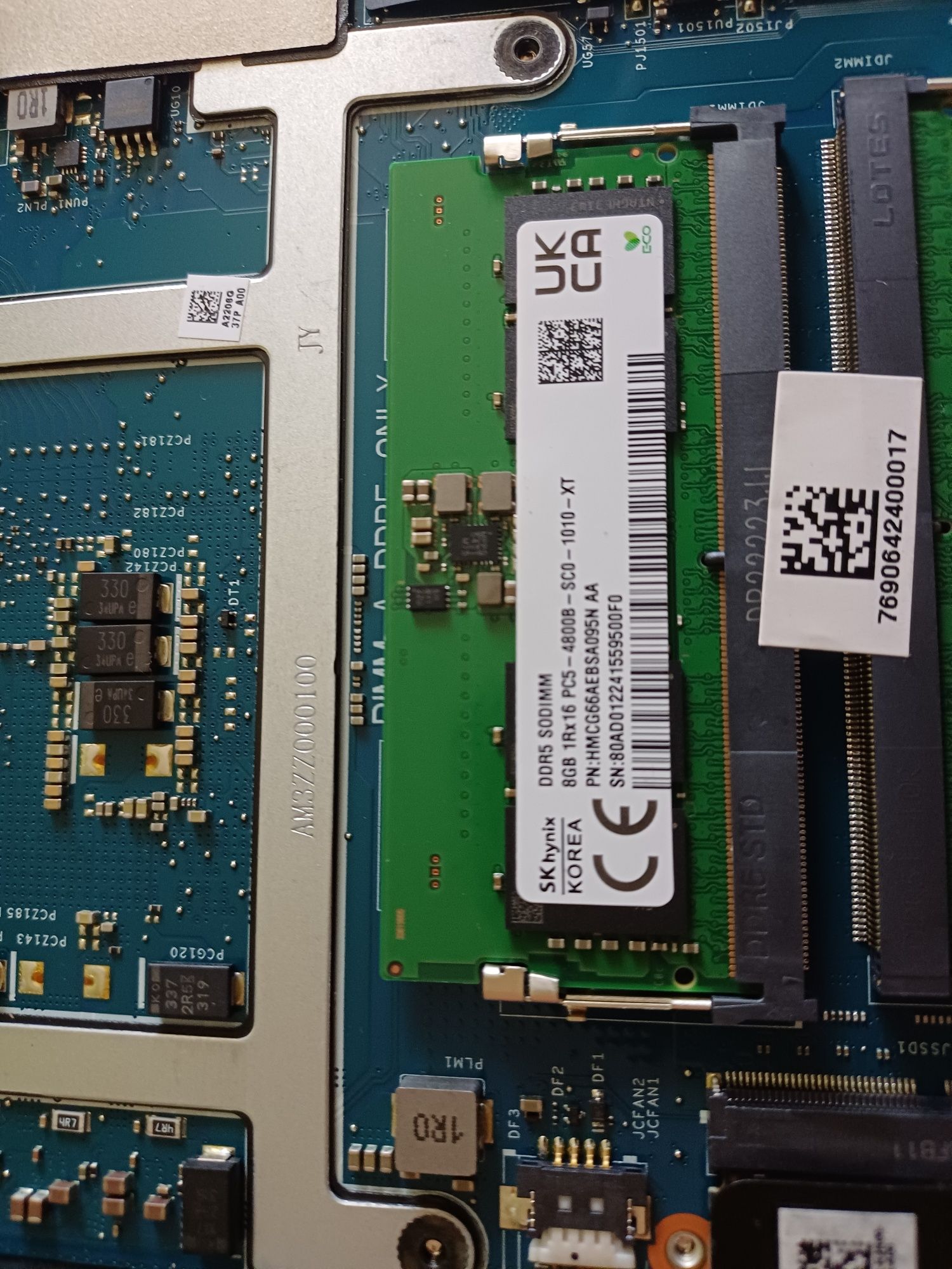Pamięć RAM DDR5 SO-DIMM 16gb 2x8gb SK hynix 4800MHz
