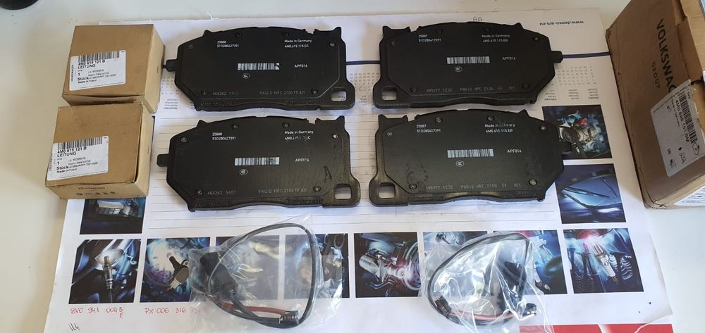 Klocki ceramika PCCB Audi Porsche OE nowe RSQ8 RS6 RS7 SQ7 SQ8 Urus