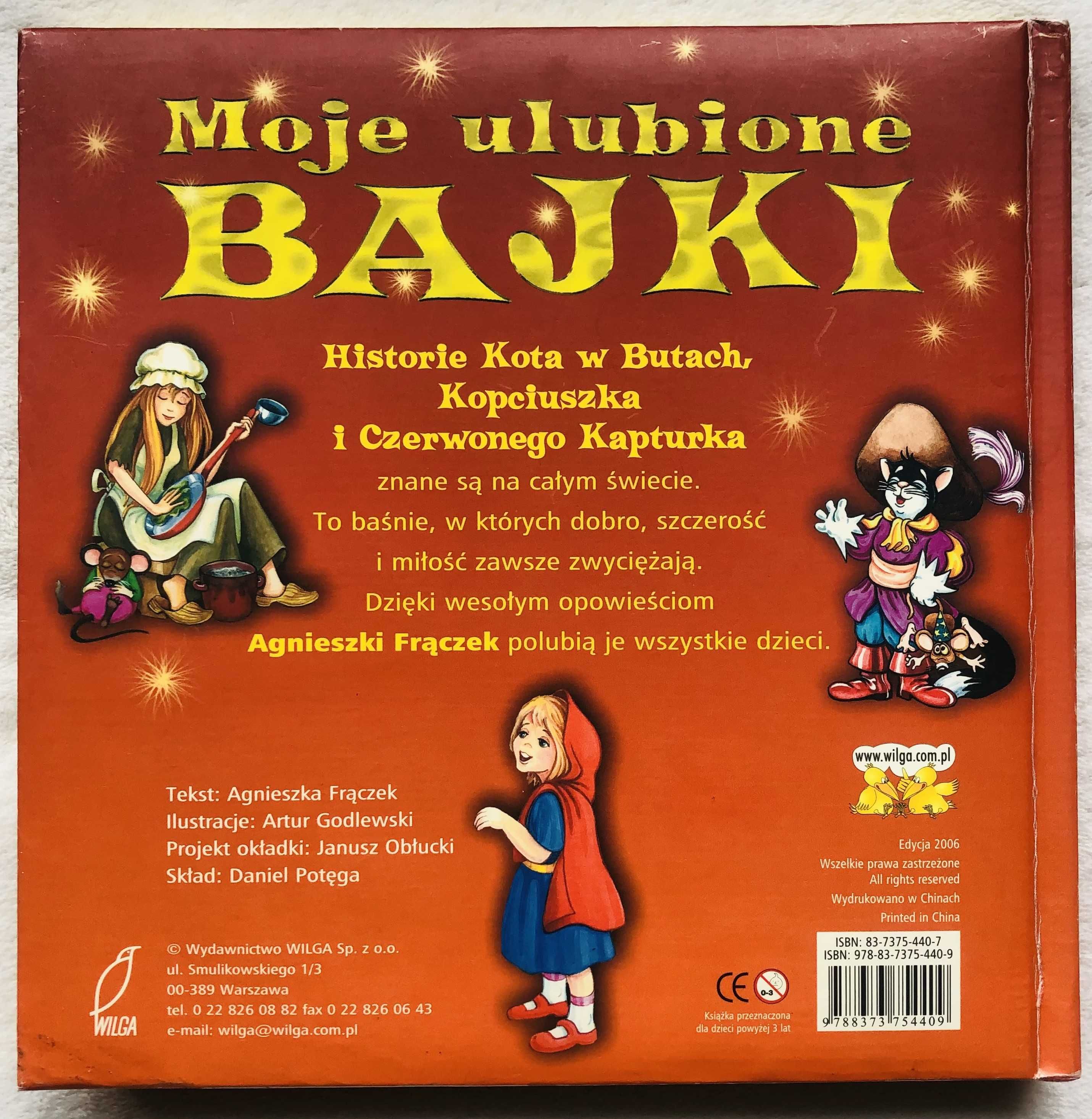 Książka - Moje ulubione bajki - wyd.Wilga