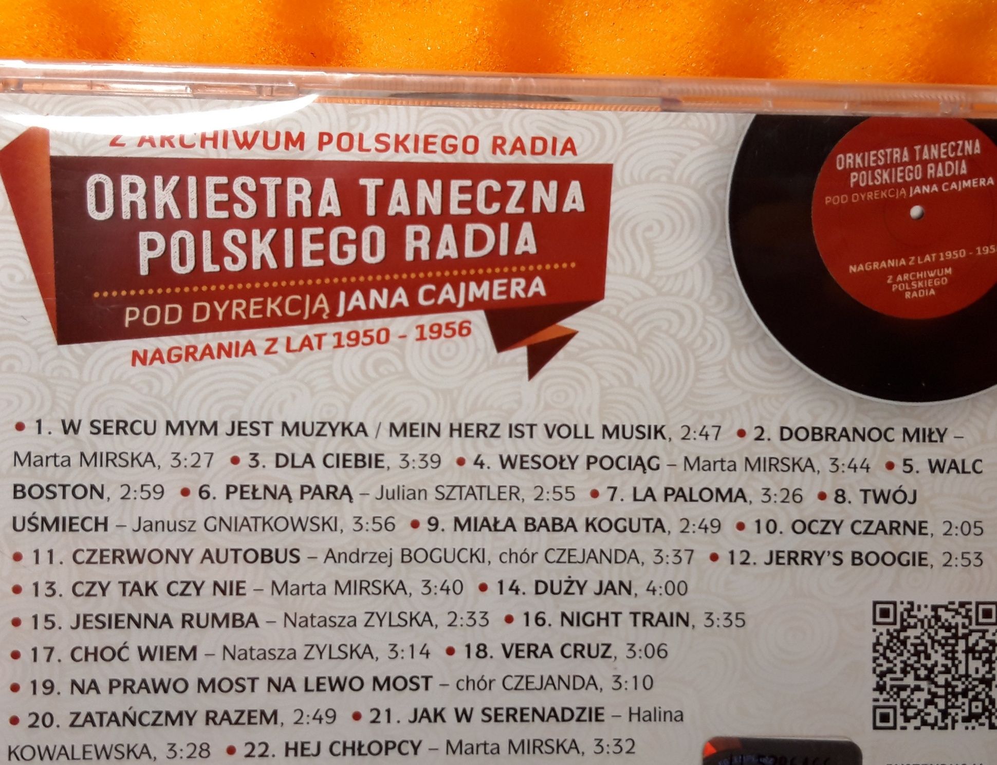 Orkiestra Taneczna Polskiego Radia – Nagrania Z Lat 1950 CD FOLIA