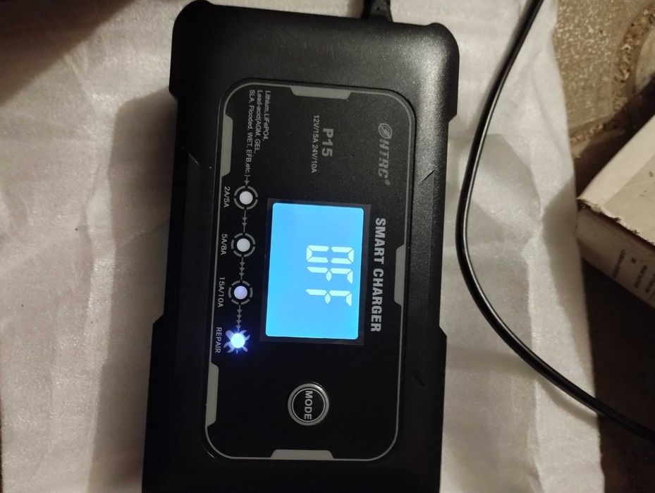 Зарядное устройство htrc p15 LiFePO4, кислотних, гелевих та AGM