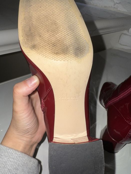 Чобітки zara 36 розмір