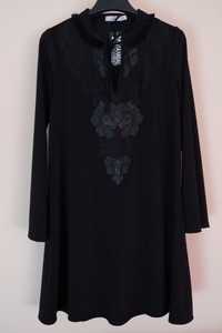 Sukienka tunika czarna SKANDAL r. M/L NOWA