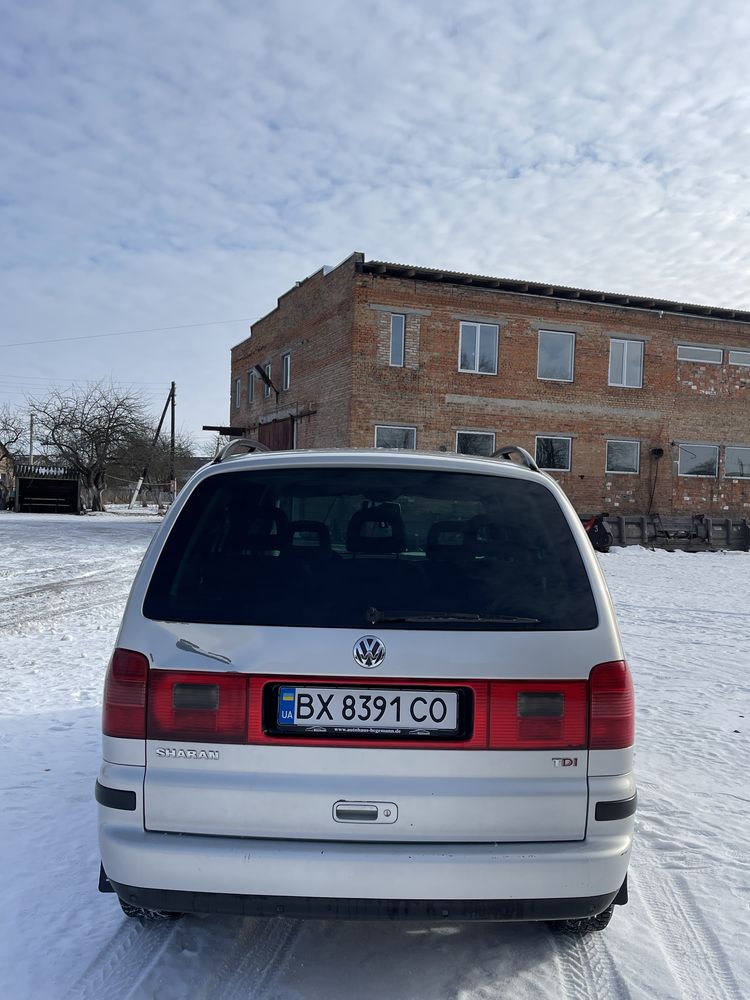 Volkswagen Sharan 1.9 дизель