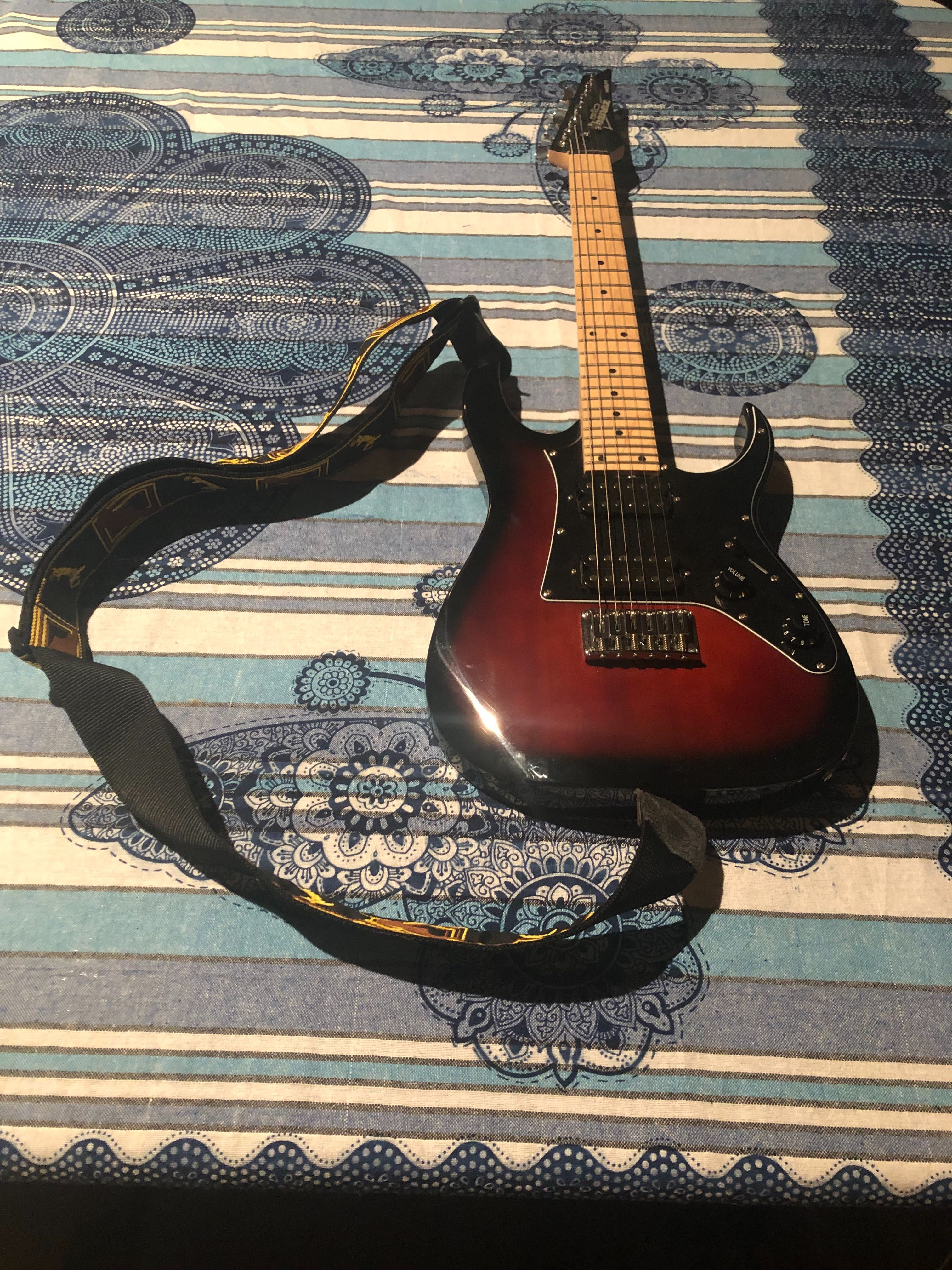 Micro guitar Ibanez GRGM21M-WNS