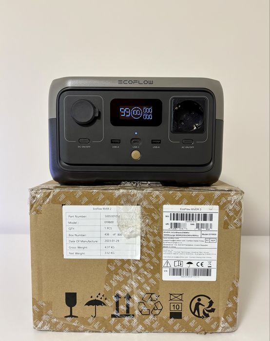 Зарядна станція EcoFlow RIVER 2 (256 Вт-год) EU