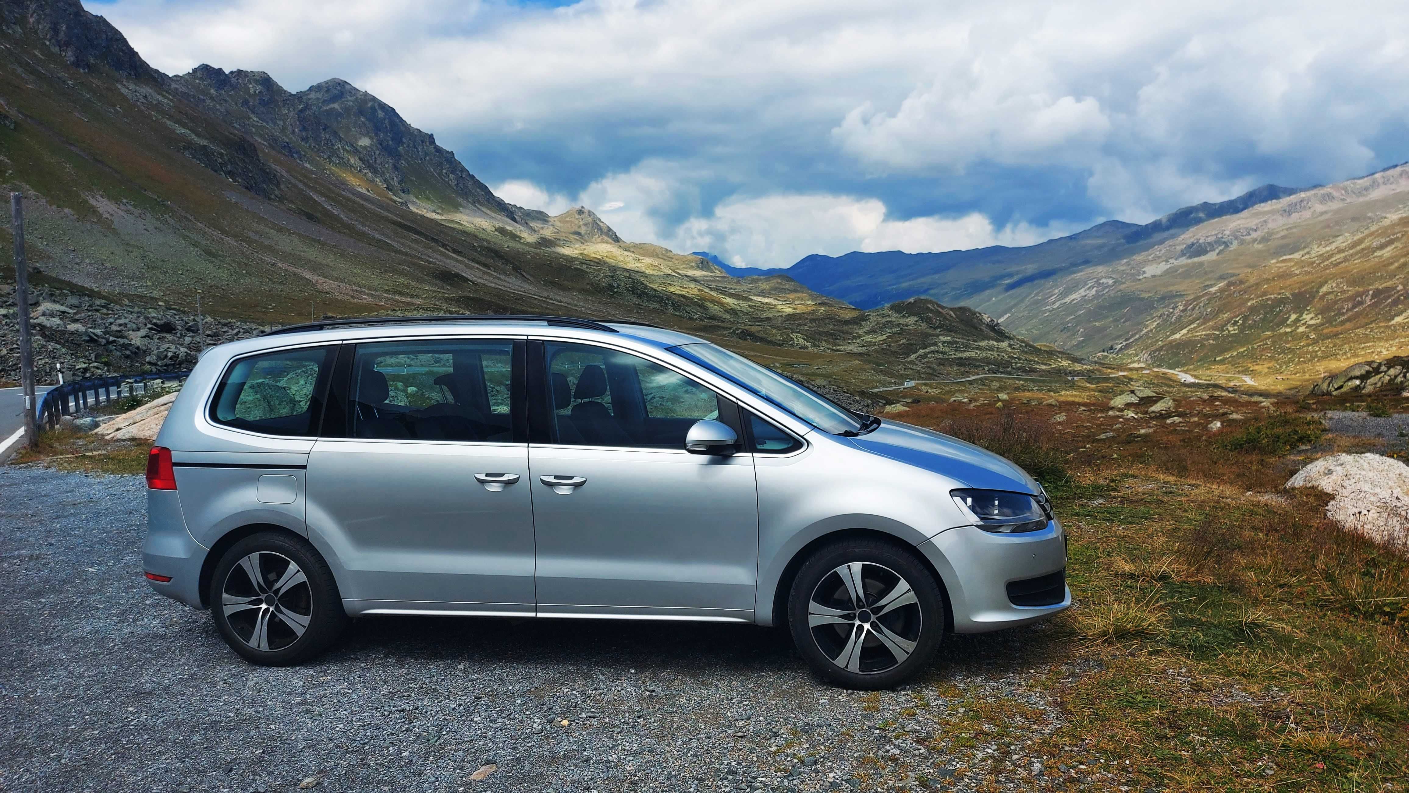 VW Sharan 2.0TDi DSG Oryginalny lakier Zarejestrowany Navi