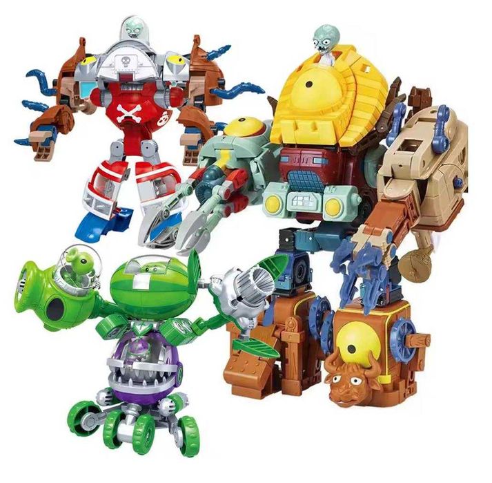 Бойові машини Робот Трансформер рослині проти зомбі Plants vs Zombies