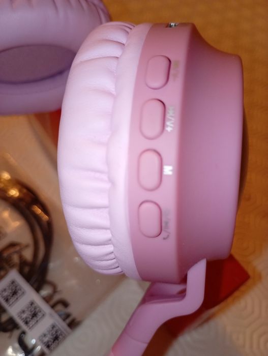 Fones Menina + cabos novos