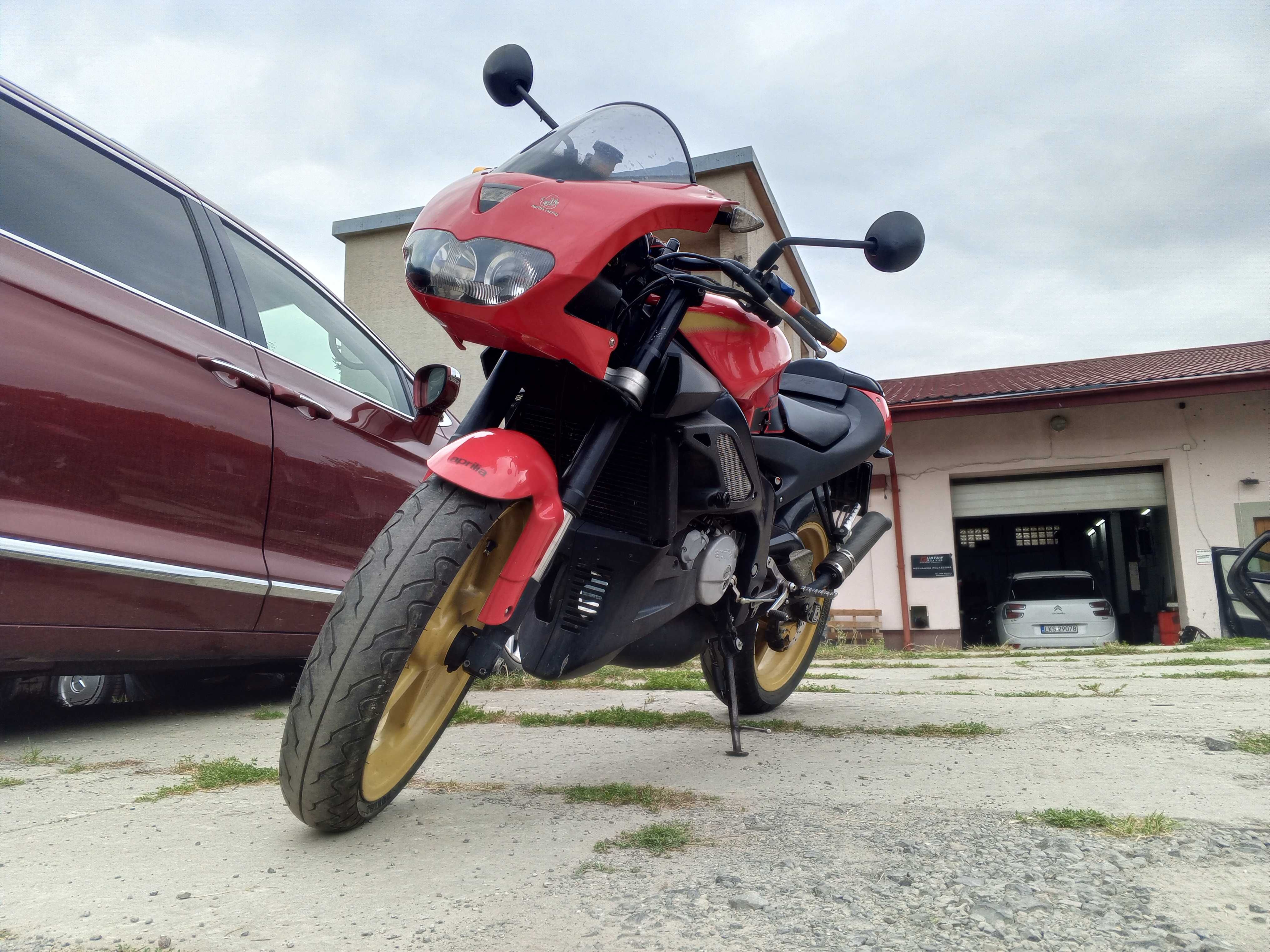 Aprilia rs125 tuono zarejestrowana (A1,B)