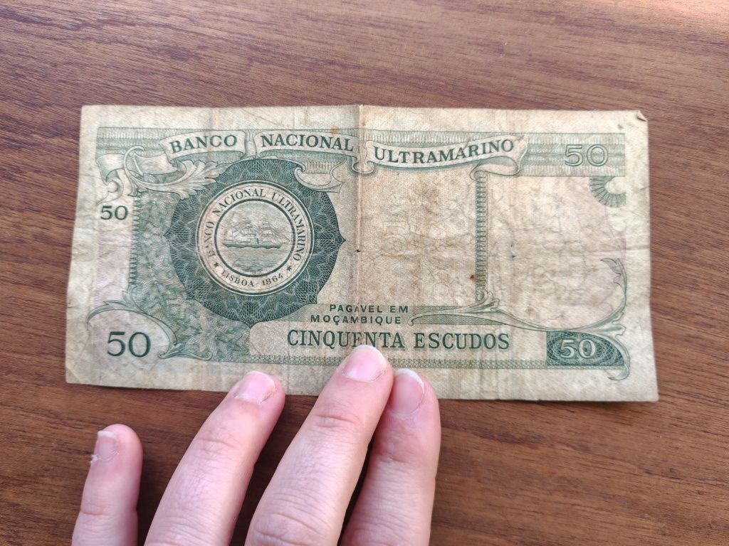 Nota cinquenta escudos