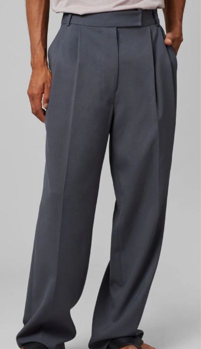 Брюки штани р.38 сірого кольору