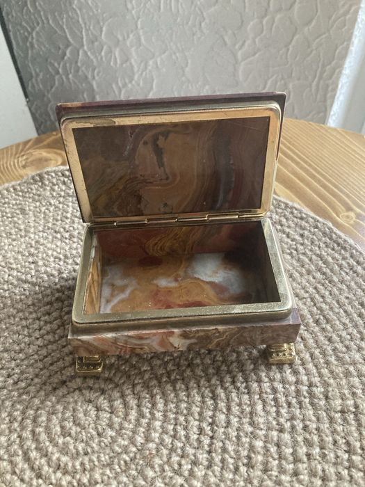 Мармурова шкатулка, шкатулка з мармуру б у
