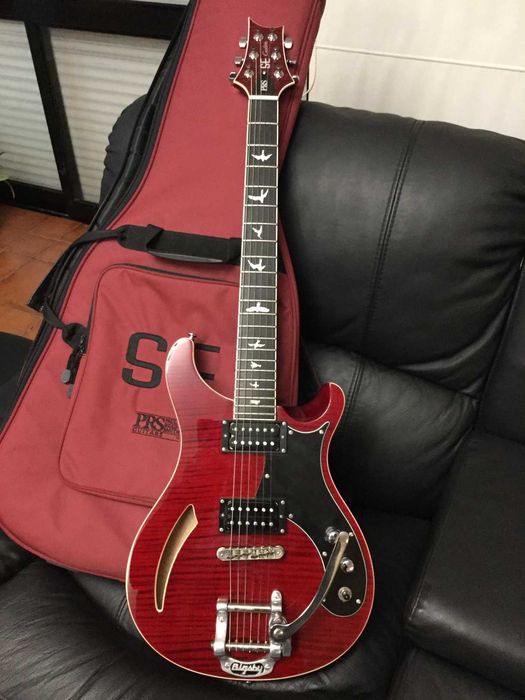 Guitarra Prs Se semi hollow bigsby,